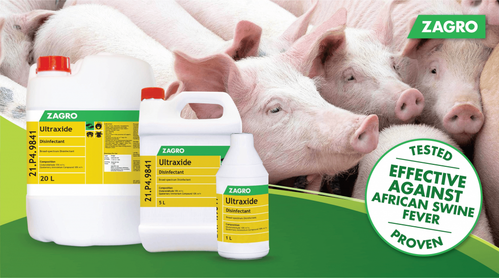 Zagro’s Ultraxide™ Disinfectant Proven Effective Against African Swine Fever